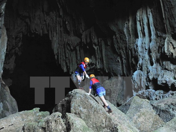 Un total de 500 turistas conquista Son Doong en 2016 ảnh 1 Un total de 500 turistas conquista Son Doong en 2016 ảnh 1