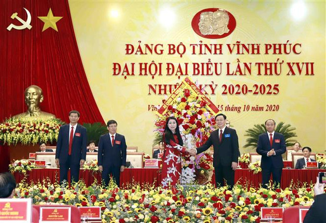 Más de 340 delegados asisten a XVII asamblea del Comité partidista en provincia vietnamita de Vinh Phuc ảnh 1 Más de 340 delegados asisten a XVII asamblea del Comité partidista en provincia vietnamita de Vinh Phuc ảnh 1