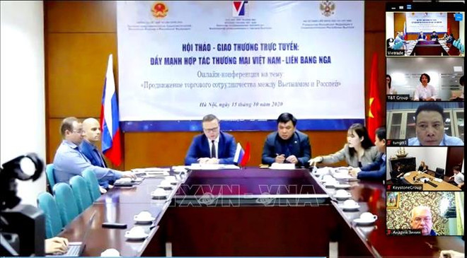 Vietnam y Rusia afianzan cooperación empresarial en medio del COVID-19 ảnh 1 Vietnam y Rusia afianzan cooperación empresarial en medio del COVID-19 ảnh 1