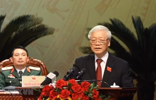 Inauguran la XVII Asamblea del Comité partidista de Hanoi ảnh 1 Inauguran la XVII Asamblea del Comité partidista de Hanoi ảnh 1