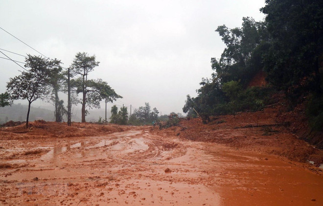 Logran acceso a escenario de deslave grave en Vietnam ảnh 1