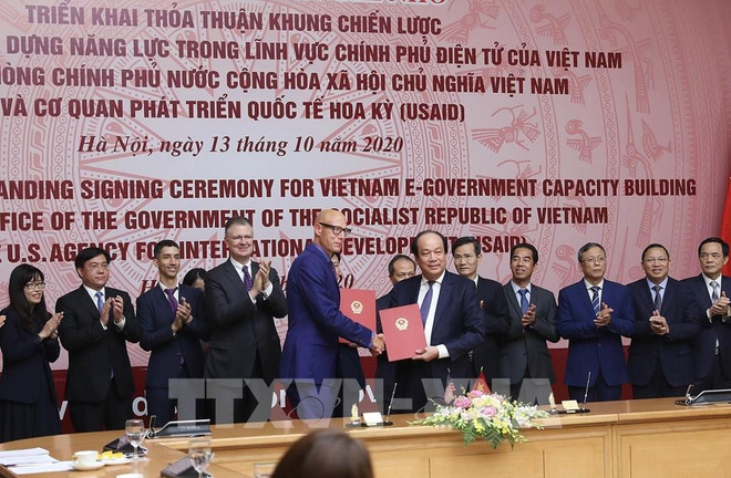 Cooperan Vietnam y Estados Unidos en construcción de gobierno electrónico ảnh 1 Cooperan Vietnam y Estados Unidos en construcción de gobierno electrónico ảnh 1