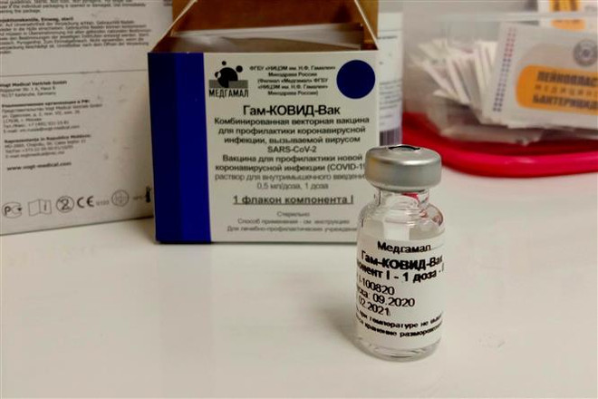 Ciudadanos vietnamitas se unen al programa de vacunación contra COVID-19 en Rusia ảnh 1