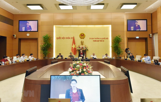 Comité Permanente de la Asamblea Nacional de Vietnam inaugura su 49 reunión ảnh 1 Comité Permanente de la Asamblea Nacional de Vietnam inaugura su 49 reunión ảnh 1