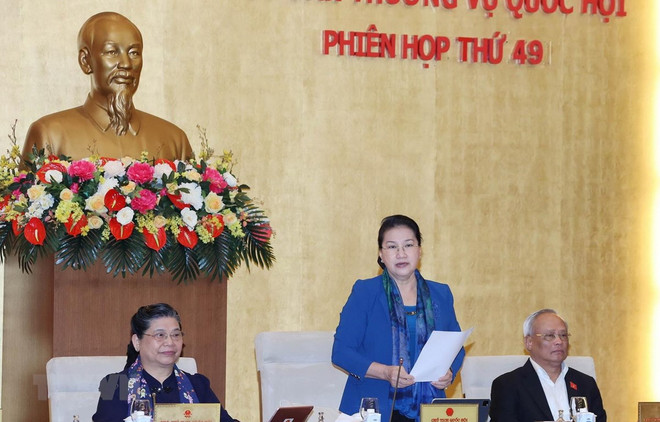 Clausura la 49 reunión el Comité Permanente de la Asamblea Nacional de Vietnam ảnh 1 Clausura la 49 reunión el Comité Permanente de la Asamblea Nacional de Vietnam ảnh 1