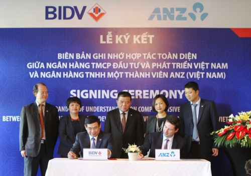 BIDV firma acuerdo de cooperación con ANZ ảnh 1