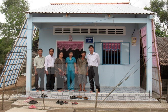 Construyen viviendas para familias pobres en Vietnam ảnh 1 Construyen viviendas para familias pobres en Vietnam ảnh 1