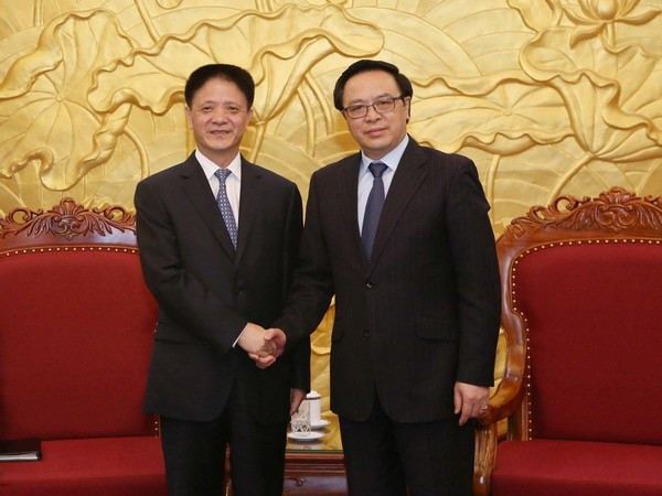 Delegación del Partido Comunista de China visita Vietnam ảnh 1 Delegación del Partido Comunista de China visita Vietnam ảnh 1