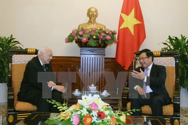 Vietnam-Tailandia: buenos vecinos y amigos, dijo exvicepremier tailandés ảnh 1 Vietnam-Tailandia: buenos vecinos y amigos, dijo exvicepremier tailandés ảnh 1
