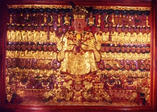 Hanoi: Relieve de progenitor del pueblo declarado tesoro nacional ảnh 1