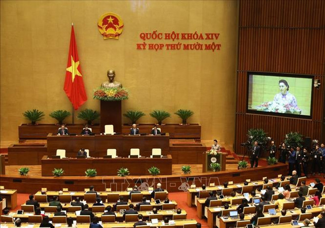Inauguran XI período de sesiones del Parlamento de Vietnam ảnh 1 Inauguran XI período de sesiones del Parlamento de Vietnam ảnh 1