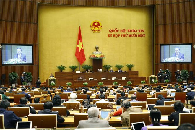 Concluye Parlamento vietnamita segunda jornada del XI período de sesiones ảnh 1