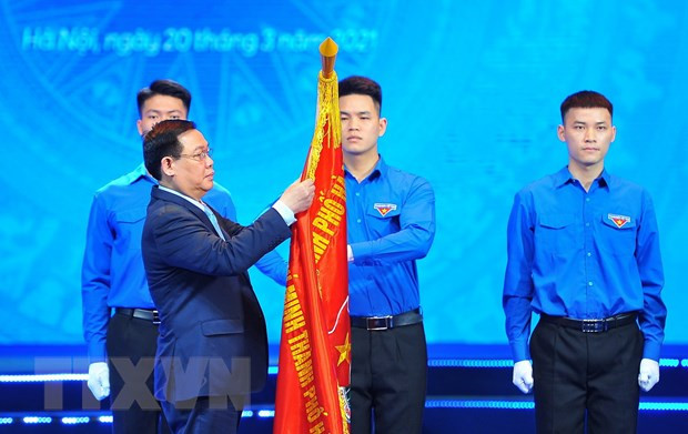 Celebran aniversario 90 de Unión de Jóvenes Comunistas Ho Chi Minh ảnh 1 Celebran aniversario 90 de Unión de Jóvenes Comunistas Ho Chi Minh ảnh 1