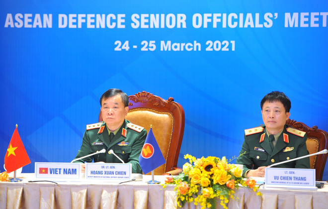 Inauguran reunión virtual de Altos Funcionarios de Defensa de la ASEAN ảnh 1 Inauguran reunión virtual de Altos Funcionarios de Defensa de la ASEAN ảnh 1