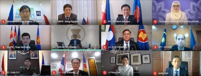 Vietnam copreside reunión del Comité Conjunto de Cooperación ASEAN-Japón ảnh 1 Vietnam copreside reunión del Comité Conjunto de Cooperación ASEAN-Japón ảnh 1