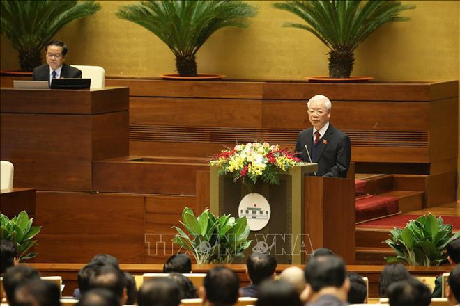 Analiza Parlamento vietnamita informe de trabajo del presidente y el Gobierno ảnh 1 Analiza Parlamento vietnamita informe de trabajo del presidente y el Gobierno ảnh 1