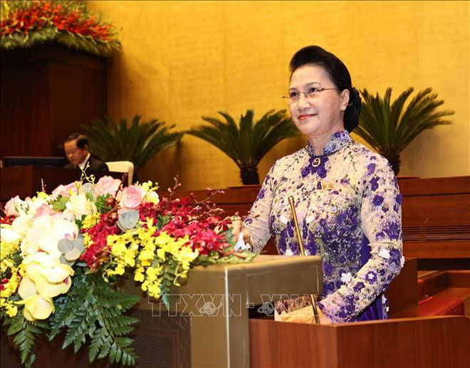 Inauguran XI período de sesiones del Parlamento de Vietnam ảnh 2 Inauguran XI período de sesiones del Parlamento de Vietnam ảnh 2