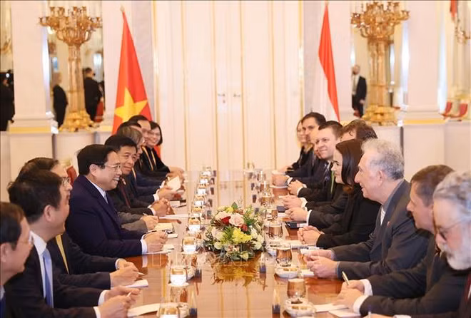 Premier vietnamita concluye con éxito su visita de trabajo en Europa ảnh 2
