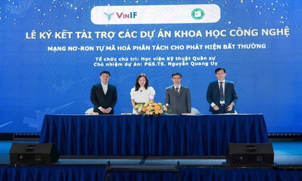 Fundación vietnamita continuará patrocinando proyectos de ciencia y tecnología ảnh 1 Fundación vietnamita continuará patrocinando proyectos de ciencia y tecnología ảnh 1