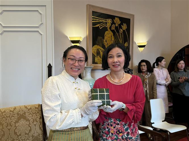 Comunidad vietnamita en Nueva York celebra el Tet ảnh 2 Comunidad vietnamita en Nueva York celebra el Tet ảnh 2
