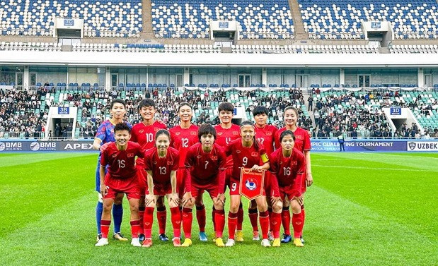 Selección femenina de fútbol de Vietnam se ubica en puesto 37 del ranking mundial ảnh 1