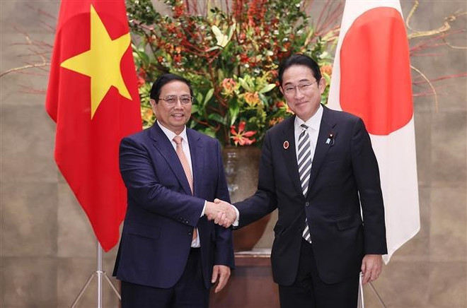 Premier vietnamita concluye exitosamente visita a Japón ảnh 2 Premier vietnamita concluye exitosamente visita a Japón ảnh 2