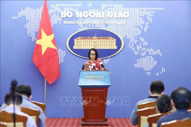 Vietnam y China se esfuerzan por felicidad de ambos pueblos, afirma portavoz ảnh 1 Vietnam y China se esfuerzan por felicidad de ambos pueblos, afirma portavoz ảnh 1