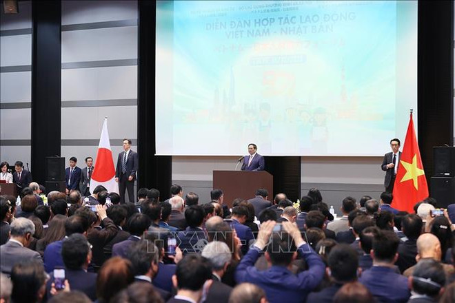 Organizan Foro de cooperación laboral Vietnam-Japón ảnh 1