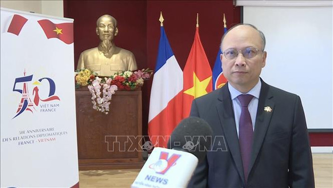 Resaltan buenas relaciones de cooperación entre Vietnam y Francia ảnh 2