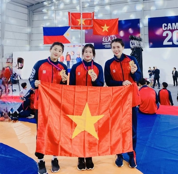 Vietnam domina campeonato regional de lucha con 26 medallas de oro ảnh 1 Vietnam domina campeonato regional de lucha con 26 medallas de oro ảnh 1