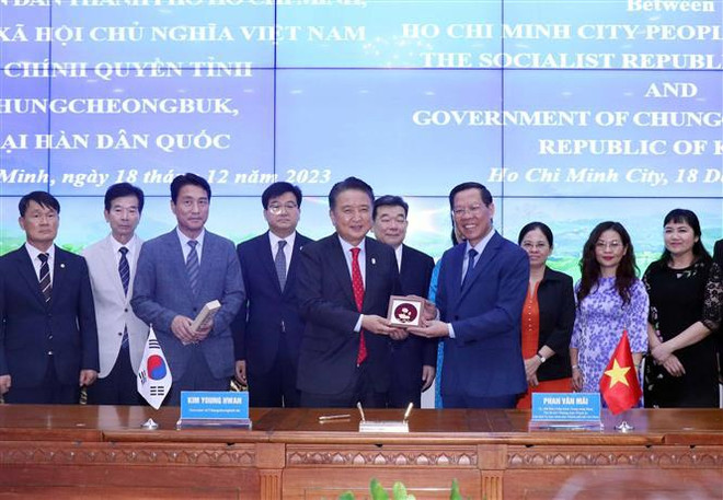Localidades de Vietnam y Corea del Sur cooperan por el desarrollo ảnh 1 Localidades de Vietnam y Corea del Sur cooperan por el desarrollo ảnh 1