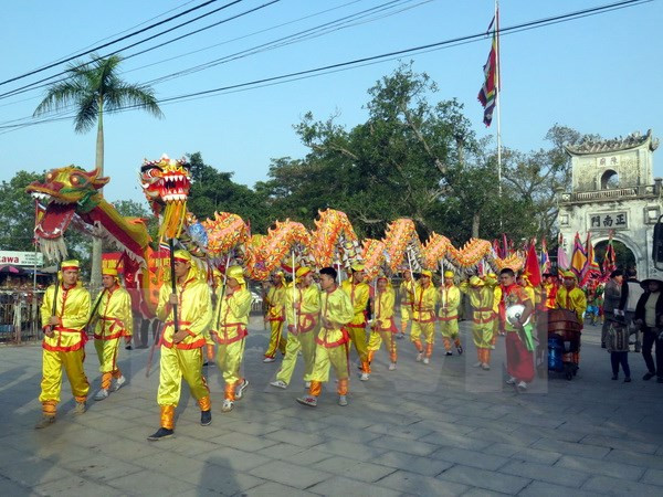 Inauguran festival en homenaje a los reyes Tran de Vietnam ảnh 1 Inauguran festival en homenaje a los reyes Tran de Vietnam ảnh 1