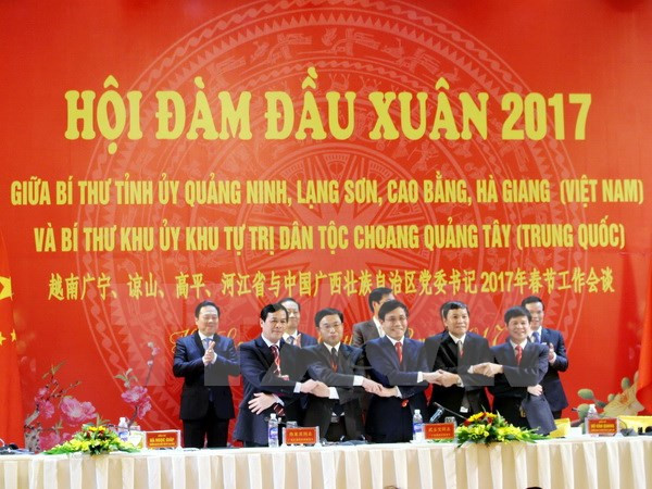 Provincias vietnamitas y región china promueven cooperación ảnh 1 Provincias vietnamitas y región china promueven cooperación ảnh 1