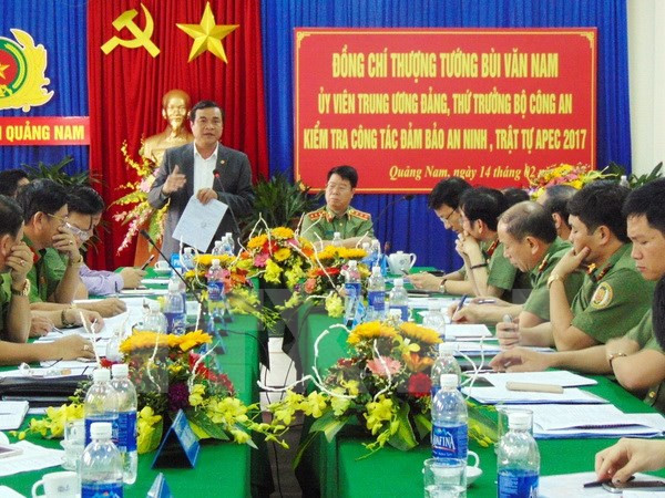 Quang Nam empeñada en garantizar seguridad para actividades de APEC ảnh 1 Quang Nam empeñada en garantizar seguridad para actividades de APEC ảnh 1