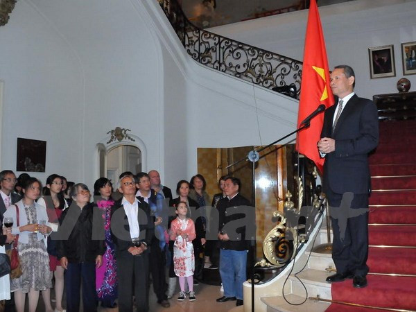 Siguen actividades conmemorativas del Día nacional en exterior ảnh 1 Siguen actividades conmemorativas del Día nacional en exterior ảnh 1