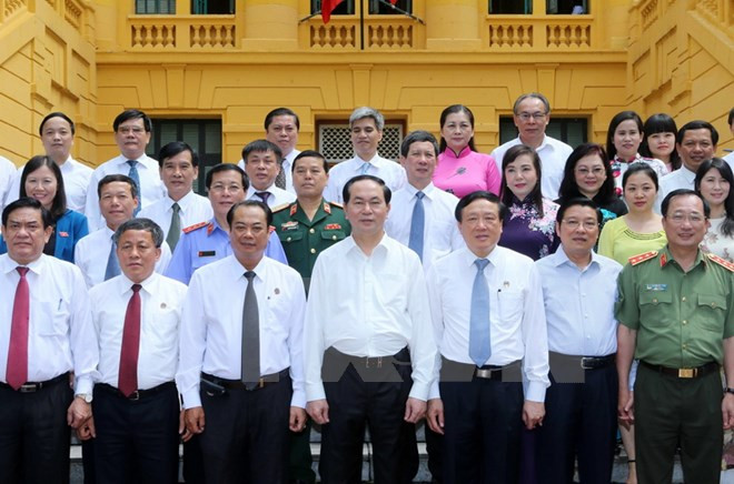 Presidente pide impulsar solución de causas judiciales sobre corrupción ảnh 1 Presidente pide impulsar solución de causas judiciales sobre corrupción ảnh 1