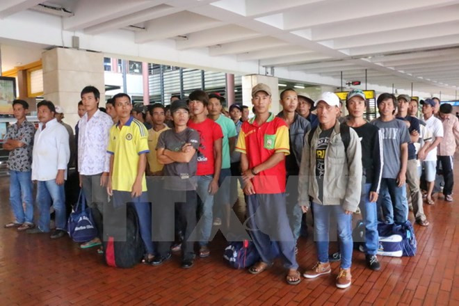 Indonesia libera a 49 pescadores vietnamitas ảnh 1