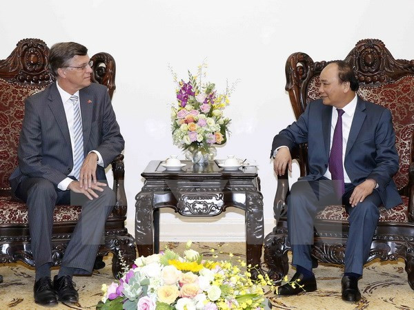Premier vietnamita recibe a embajador australiano ảnh 1 Premier vietnamita recibe a embajador australiano ảnh 1