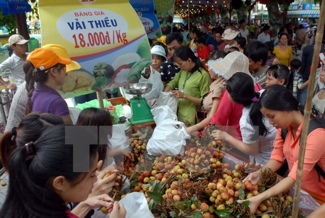 Festival de Fruta sureña resalta valores agrícolas de Vietnam ảnh 1 Festival de Fruta sureña resalta valores agrícolas de Vietnam ảnh 1