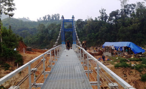 Construyen más de cuatro mil puentes en zonas remotas y apartadas ảnh 1 Construyen más de cuatro mil puentes en zonas remotas y apartadas ảnh 1