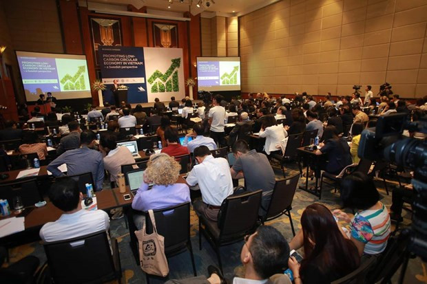 Vietnam por adquirir experiencias de Suecia en impulso de economía circular ảnh 1 Vietnam por adquirir experiencias de Suecia en impulso de economía circular ảnh 1