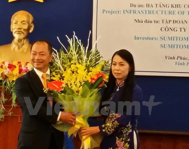 Grupo japonés Sumitomo construirá parque industrial en Vinh Phuc ảnh 1 Grupo japonés Sumitomo construirá parque industrial en Vinh Phuc ảnh 1