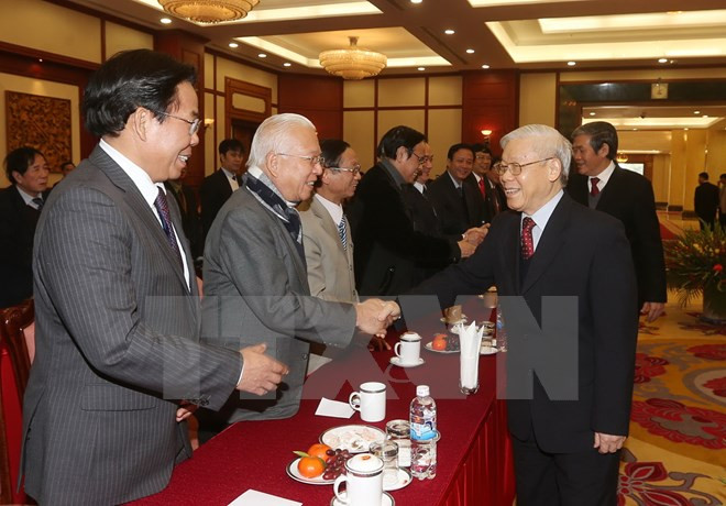 Secretario general del PCV destaca aportes de intelectuales al país ảnh 1 Secretario general del PCV destaca aportes de intelectuales al país ảnh 1