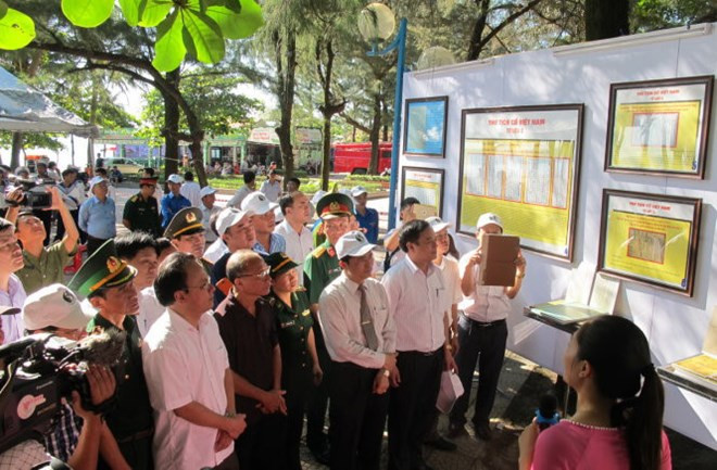 Exhiben evidencias sobre soberanía de Vietnam en Truong Sa y Hoang Sa ảnh 1 Exhiben evidencias sobre soberanía de Vietnam en Truong Sa y Hoang Sa ảnh 1