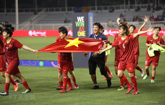 Selección femenina de fútbol de Vietnam sigue en top de Sudeste Asiático ảnh 1 Selección femenina de fútbol de Vietnam sigue en top de Sudeste Asiático ảnh 1