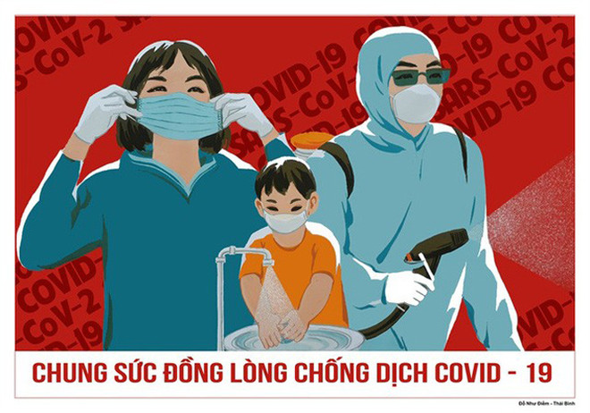 Vietnam lanza concurso de carteles sobre prevención y control del Covid-19 ảnh 1  Vietnam lanza concurso de carteles sobre prevención y control del Covid-19 ảnh 1