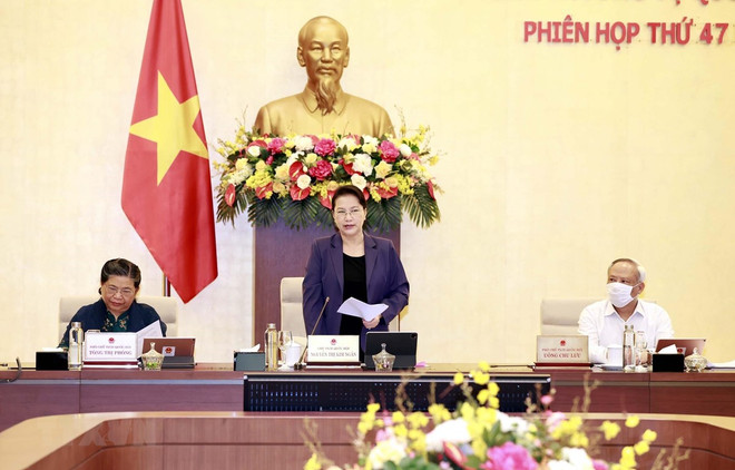 Comienza la cuadragésimo séptima reunión del Comité Permanente del Parlamento de Vietnam ảnh 1 Comienza la cuadragésimo séptima reunión del Comité Permanente del Parlamento de Vietnam ảnh 1