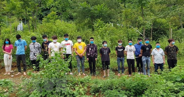 Vietnam arresta a 15 ciudadanos extranjeros por entrada ilegal ảnh 1 Vietnam arresta a 15 ciudadanos extranjeros por entrada ilegal ảnh 1