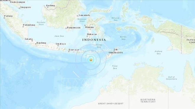 Fuertes terremotos sacuden las costas de Indonesia ảnh 1 Fuertes terremotos sacuden las costas de Indonesia ảnh 1