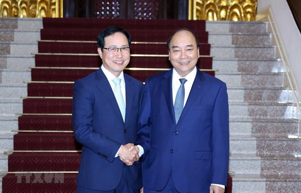 Premier afirma su apoyo a la operación de Samsung en Vietnam ảnh 1 Premier afirma su apoyo a la operación de Samsung en Vietnam ảnh 1